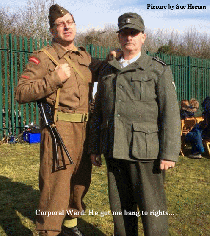 Corporal Ward: He got me bang to rights...